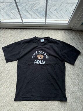 Acme De La Vie ADLV shirt. Men’s size 1 Black teddy bear print. Size small.